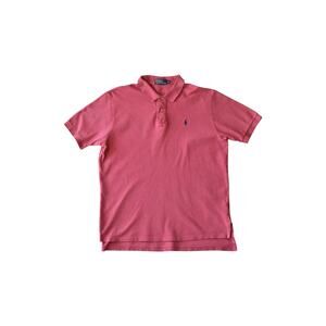 Vintage Y2K Polo Ralph Lauren Pink Heather Polo Shirt - Men's XL